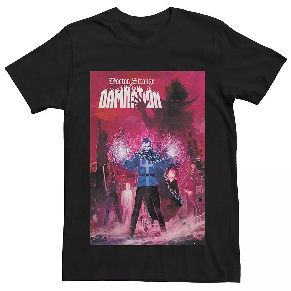 Men's Marvel's Doctor Strange Damnation #1 Comic Cover Tee, Size: XL, Black Product Image