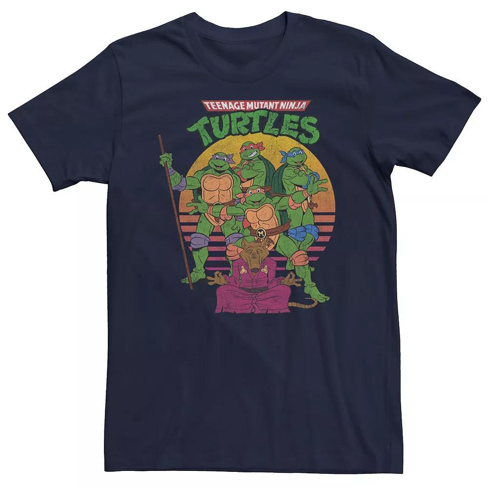 Big & Tall Marvel Spider-Man Far From Home Mysterio Badge Bust Tee, Men's, Size: Large Tall, Black Product Image