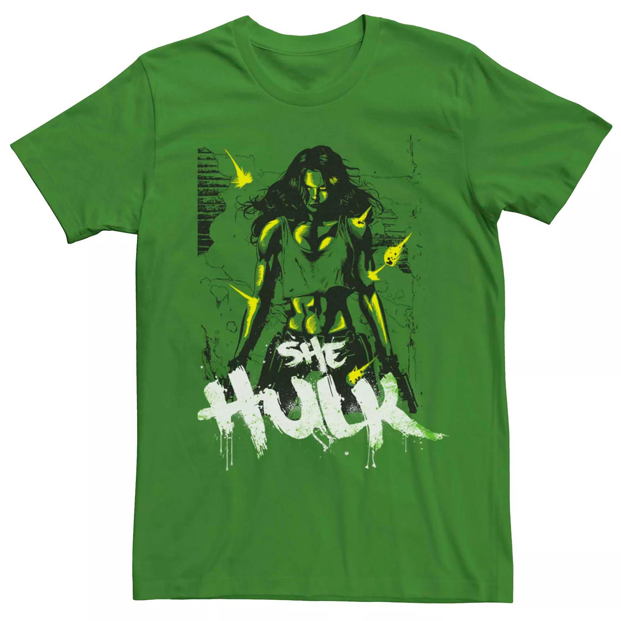 Men's Marvel She-Hulk Portrait Tee, Size: Medium, Kelly Product Image