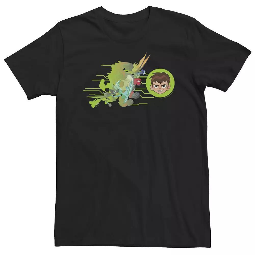 Men's Invader Zim and Gir Painted Logo Tee, Size: XL, Grey Product Image