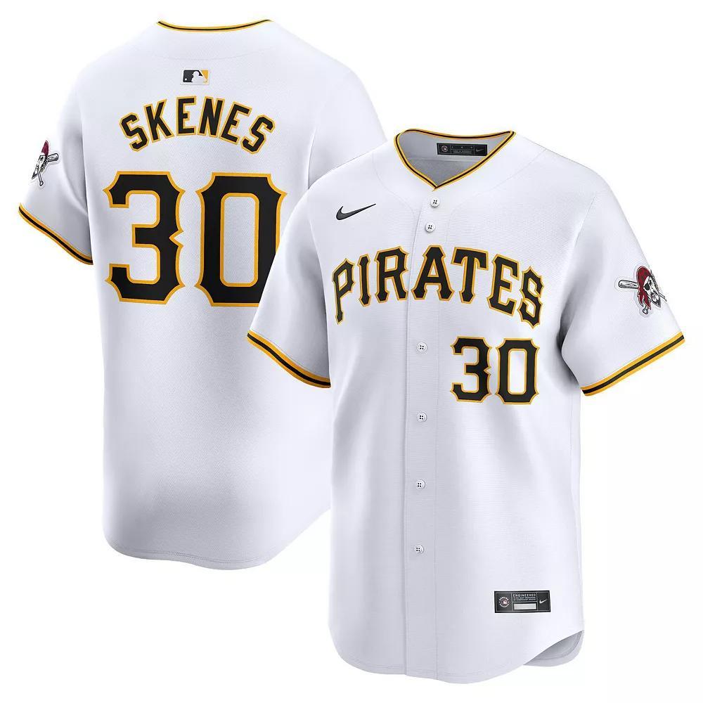 Men's Nike Paul Skenes White Pittsburgh Pirates Home Limited Player Jersey, Size: Large Product Image