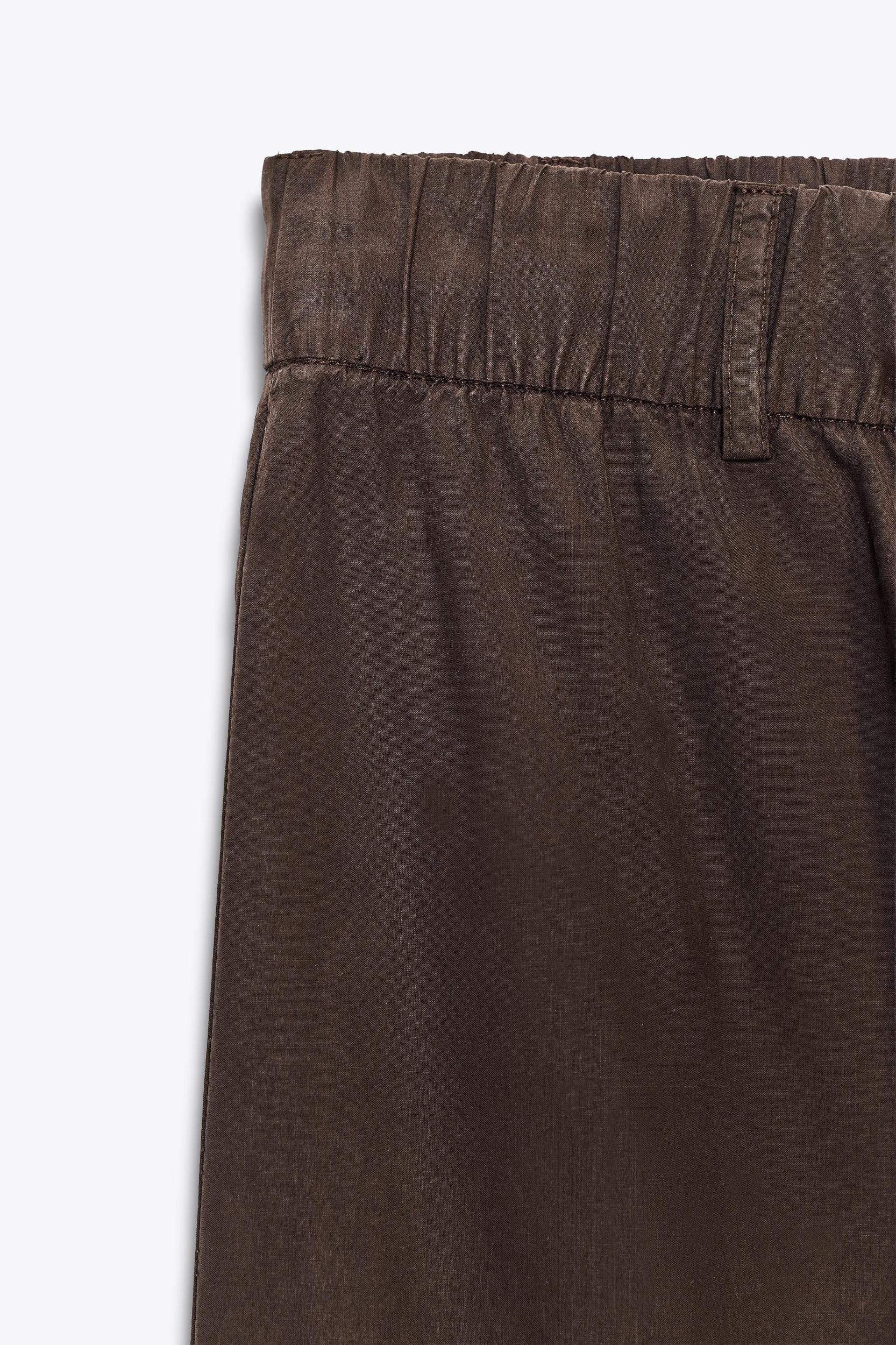 FLOWY CROP PANTS Product Image