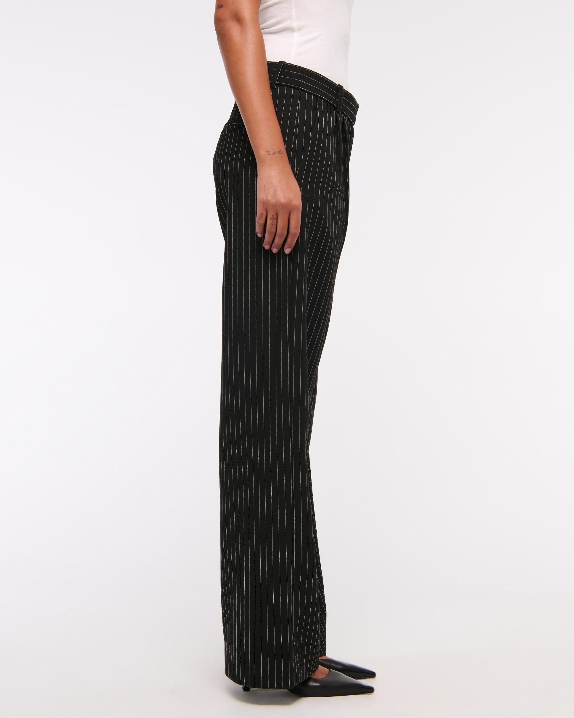 A&F Sloane Low Rise Tailored Wide Leg Pant Product Image