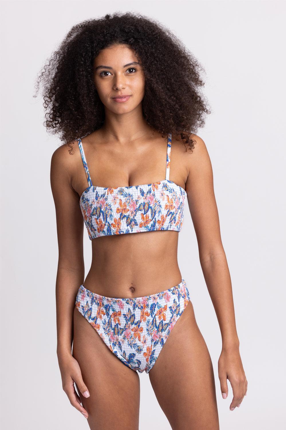 Hazel Smocked Bikini Bottom Product Image