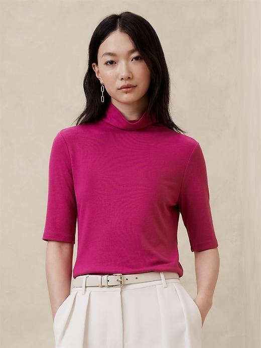 Soft Luxe Turtleneck Top Product Image