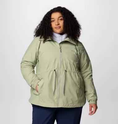 Plus Size Columbia Omni-SHIELD™ Lillian Ridge II Jacket, Women's, Size: 1XL, Spray Product Image