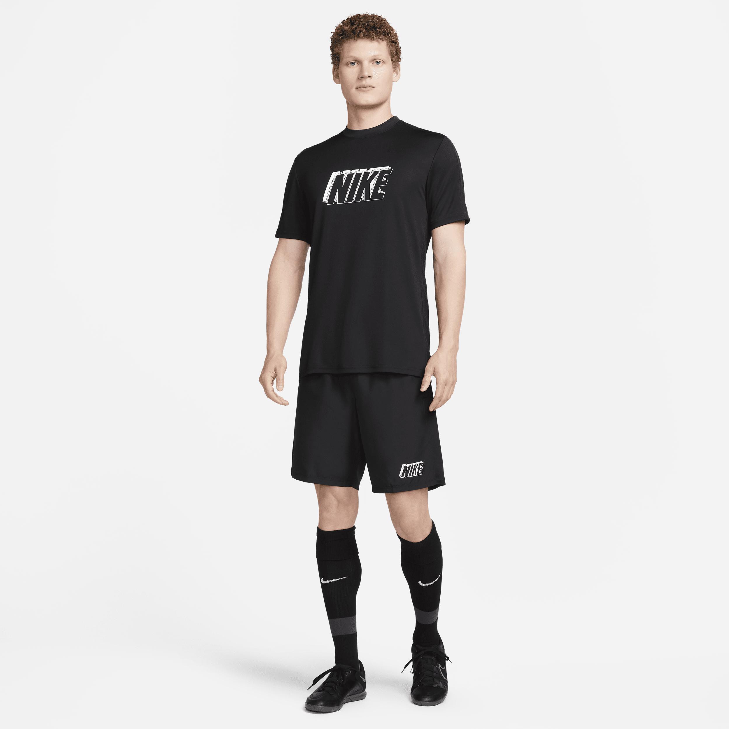 Nike Mens Dri-FIT ACD23 Short Sleeve GX Top - Black/White/Black Product Image