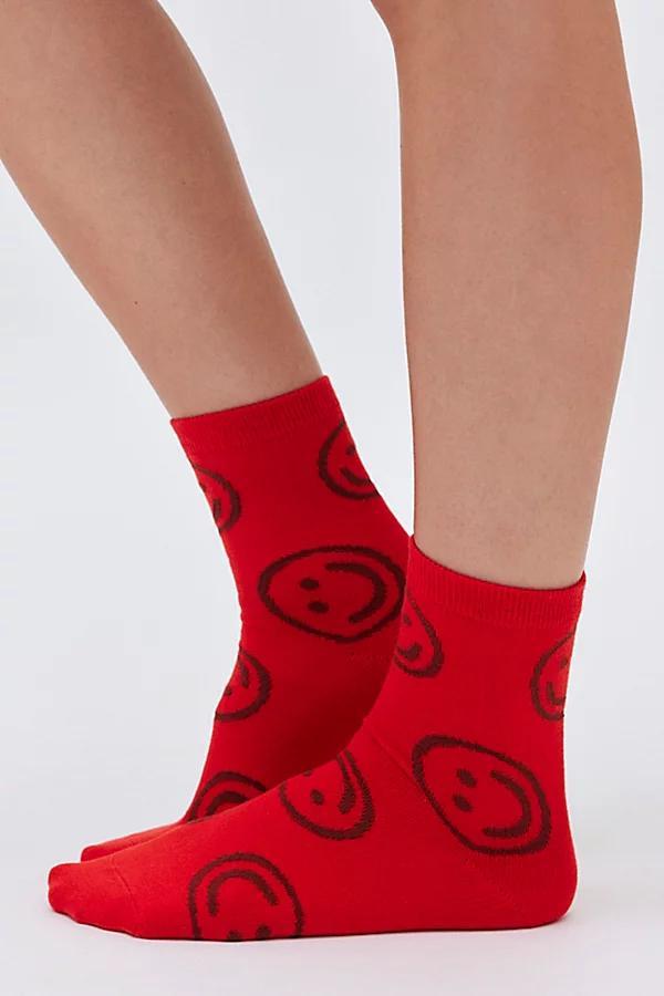 BAGGU Happy Crew Sock Womens at Urban Outfitters Product Image