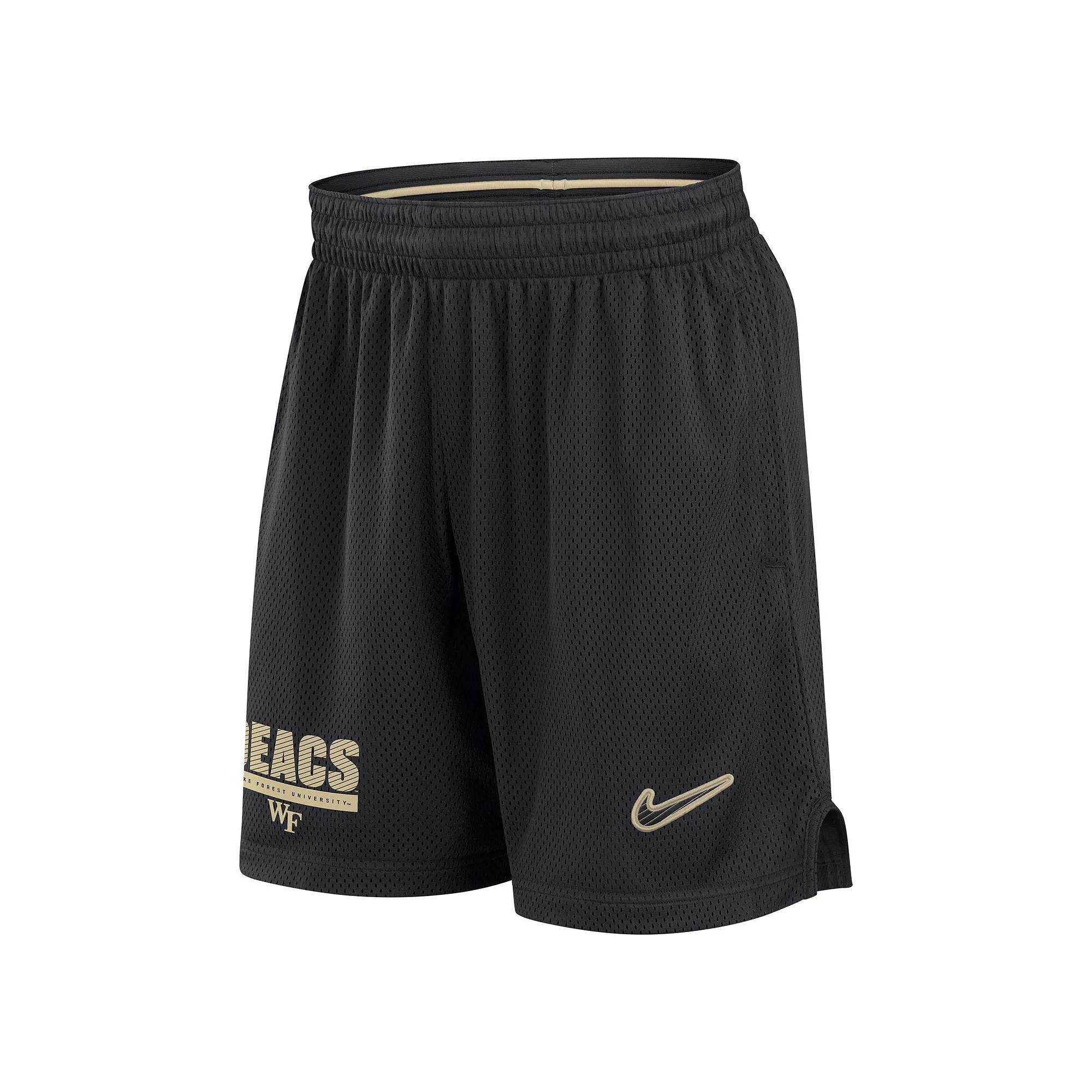 Men's Nike Anthracite Cal Bears 2024 Sideline Mesh Shorts, Size: Small, Grey Product Image