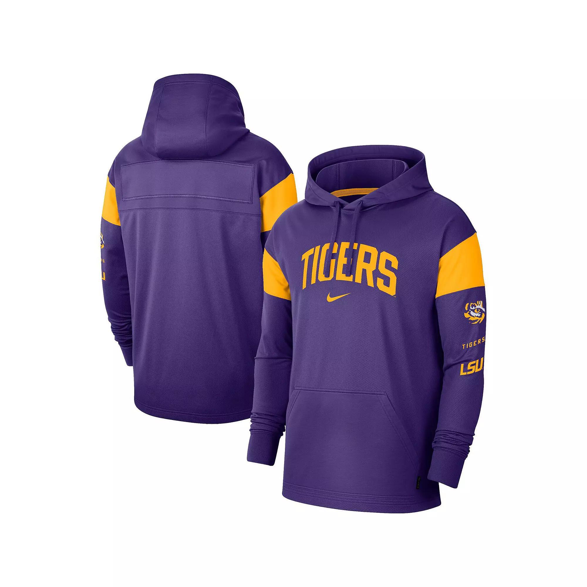 Men's Nike Blue UCLA Bruins Jersey Performance Pullover Hoodie, Size: Medium Product Image