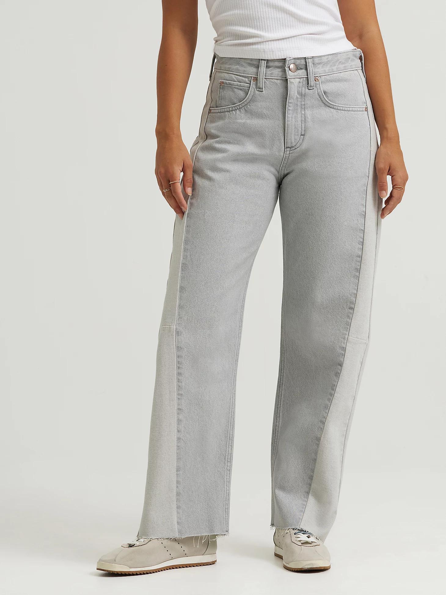 Women's 100% Cotton Low Slung Barrel Rider™ Jean | Women's Jeans | Lee® Product Image