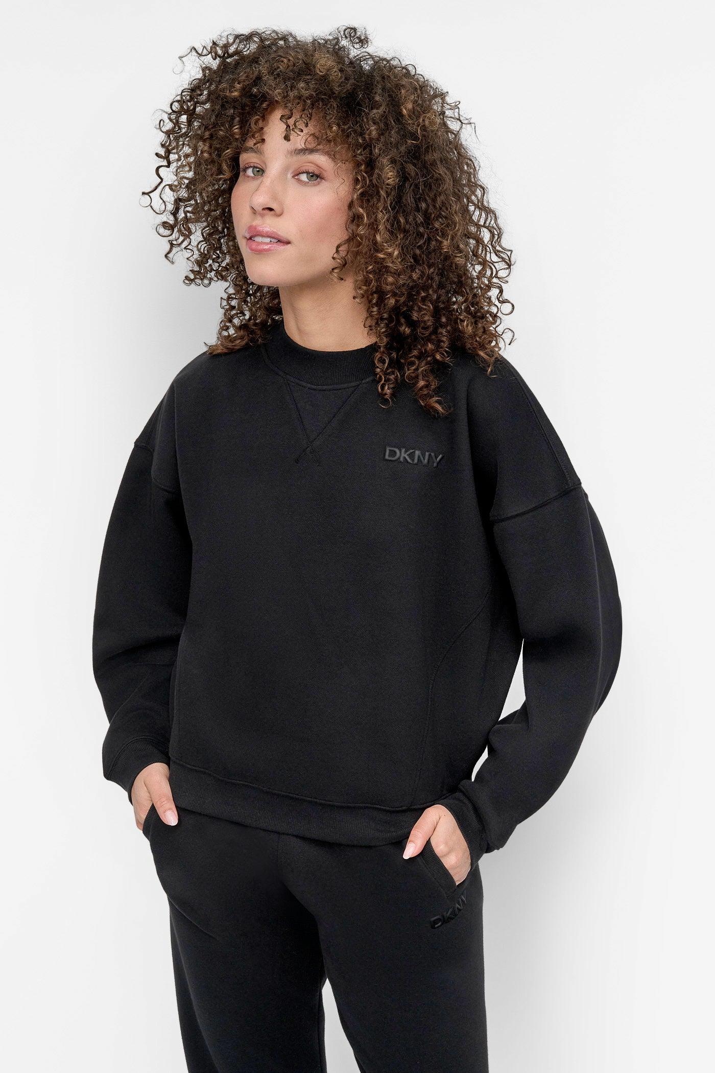 HD SILICONE LOGO CREW NECK PULLOVER WITH V INSET Product Image