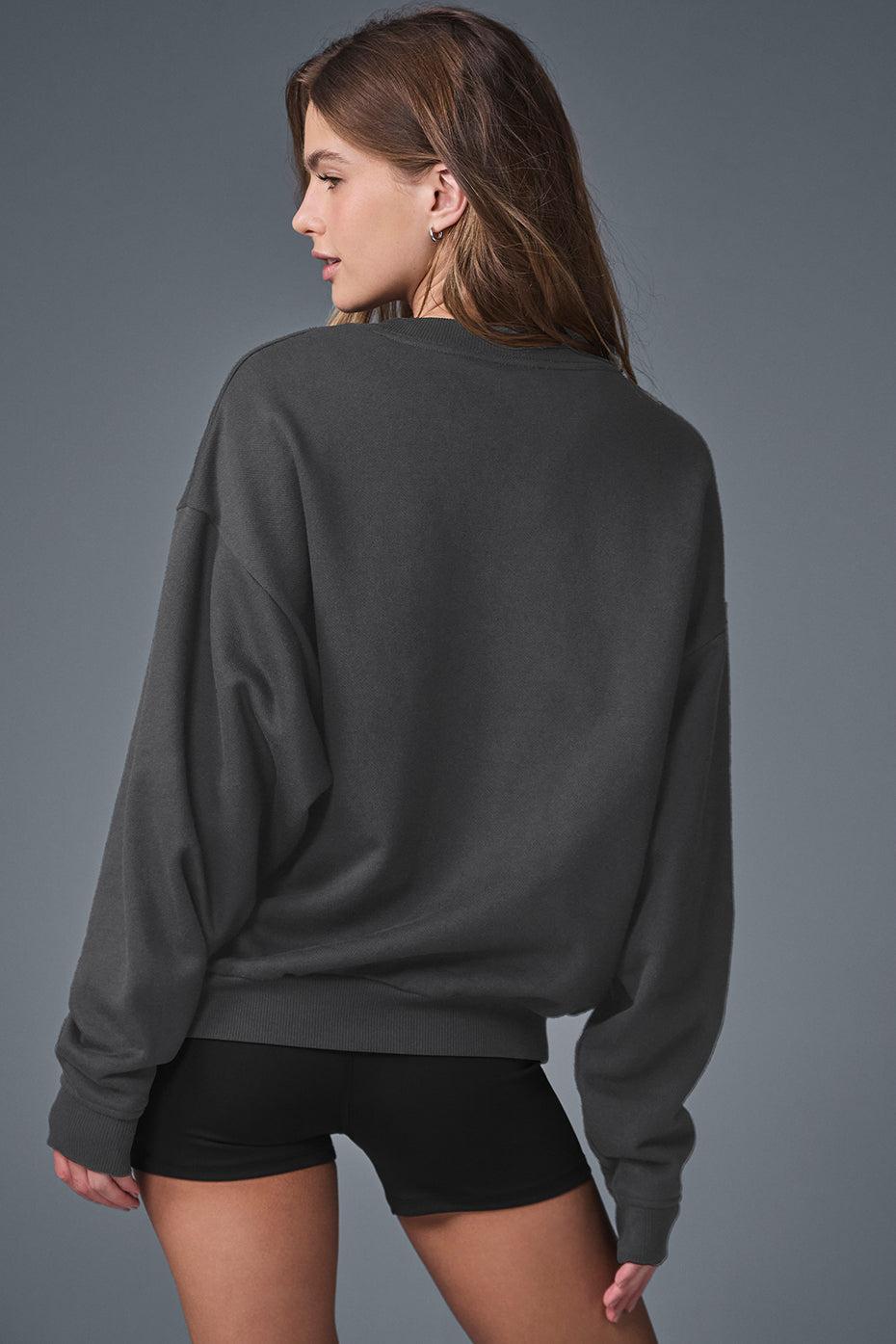 Accolade Crew Neck Pullover - Anthracite Product Image