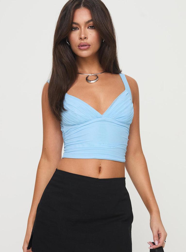 Landine Top Blue Product Image