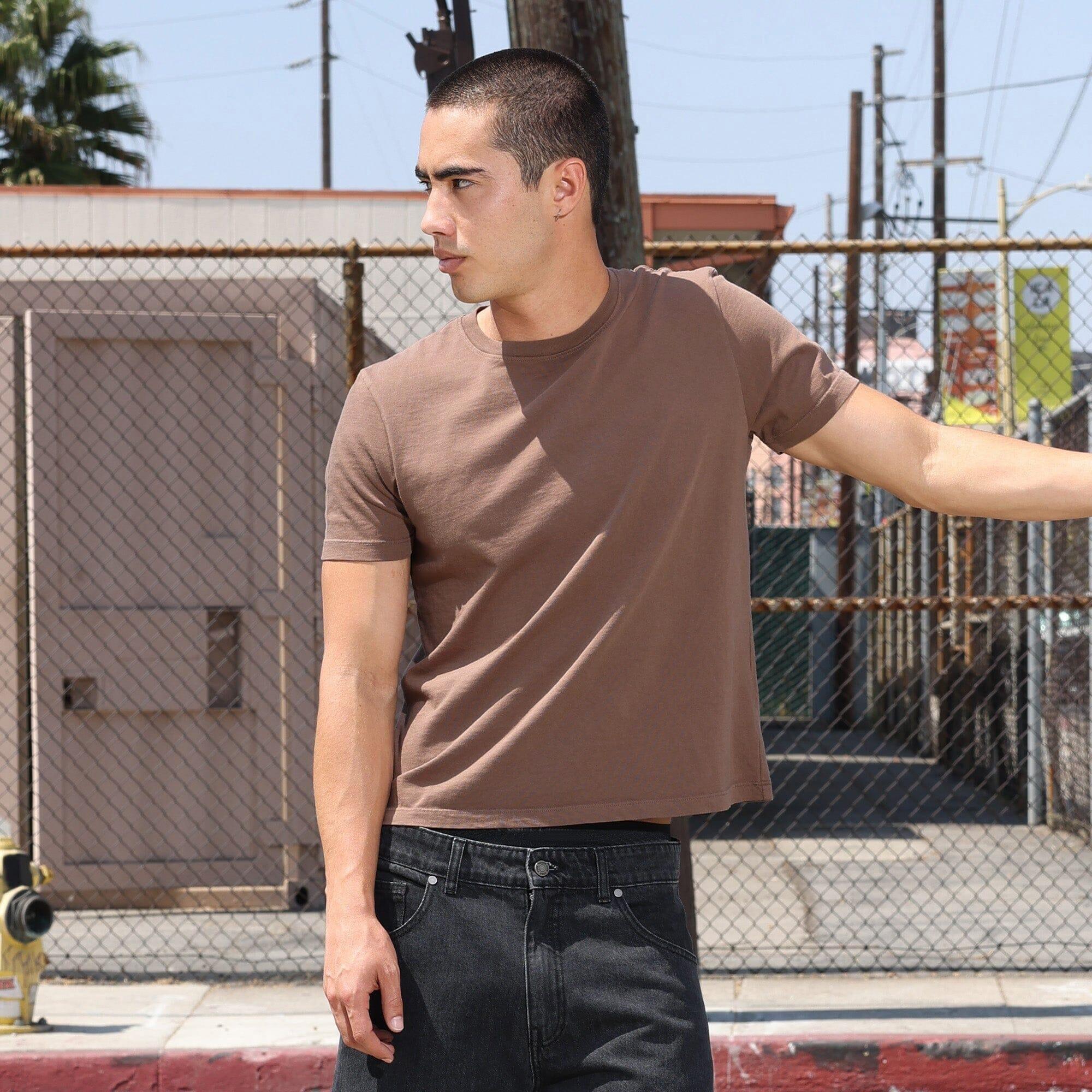 Los Feliz Crop Muscle Tee II Male Product Image