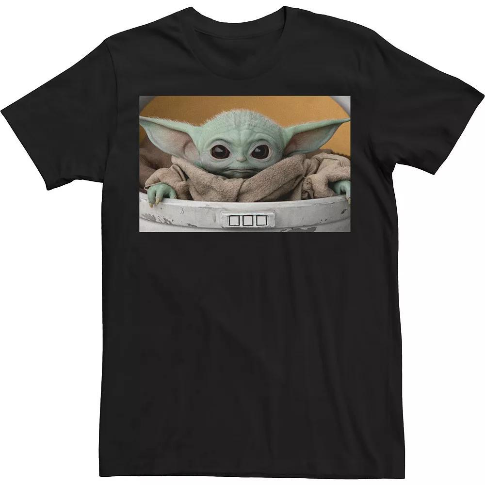 Men's Star Wars Child In A Box Photo Real Tee, Size: Medium, Black Product Image