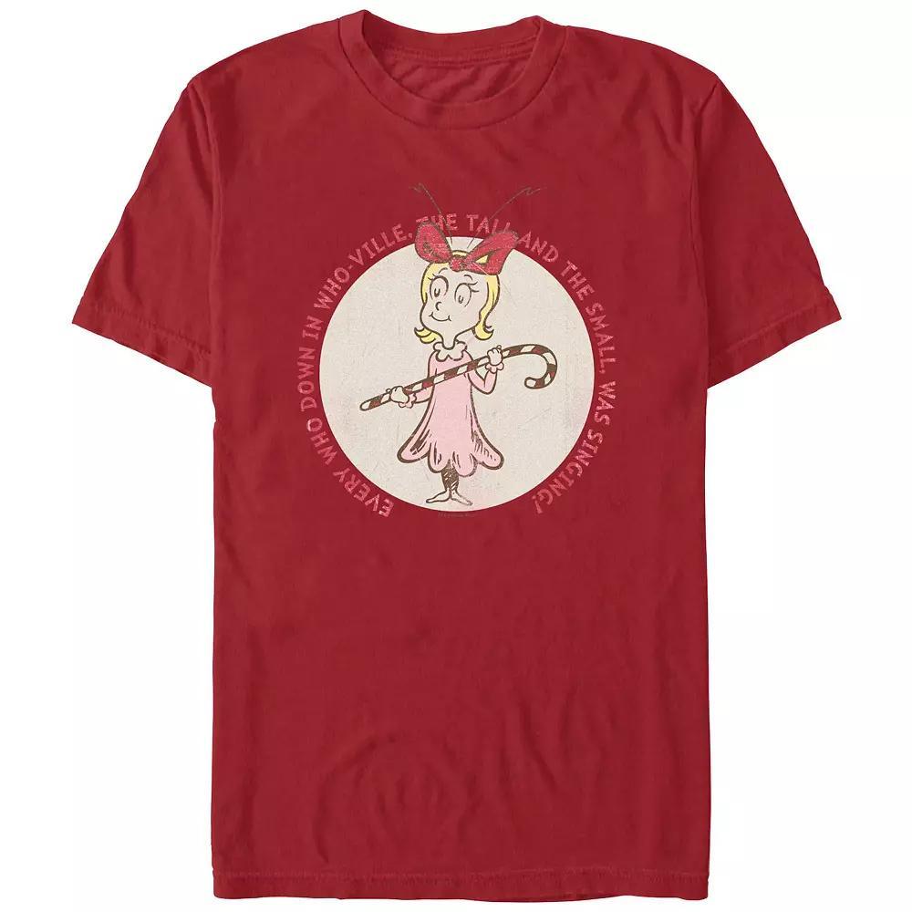 Men's SpongeBob SquarePants Christmas Wreath Graphic Tee, Size: XL, Black Product Image