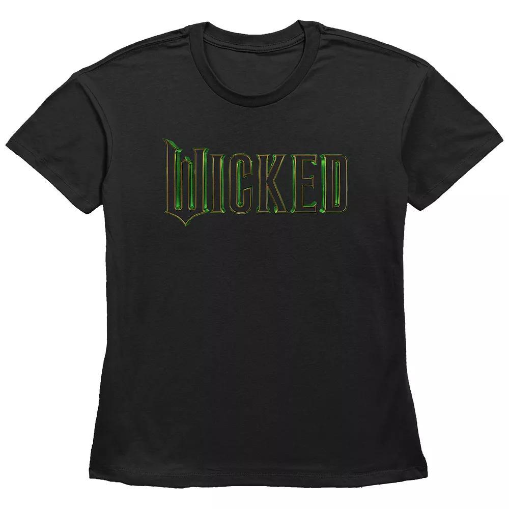 Women's Wicked Title Graphic Tee, Size: XS, Black Product Image
