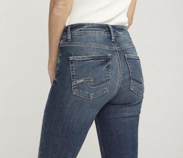 Silver Jeans Co® Ladies' Avery HR Slim Boot Cut Jeans Product Image
