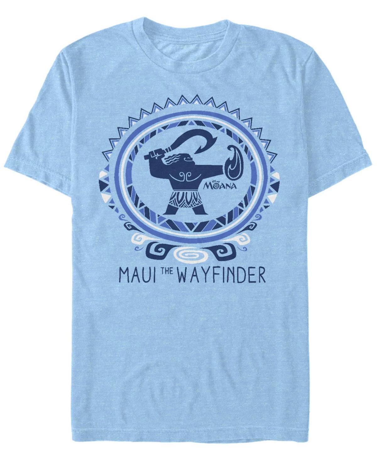 Disney's Moana Maui Men's The Wayfinder Tee, Size: Medium, Light Blue Product Image