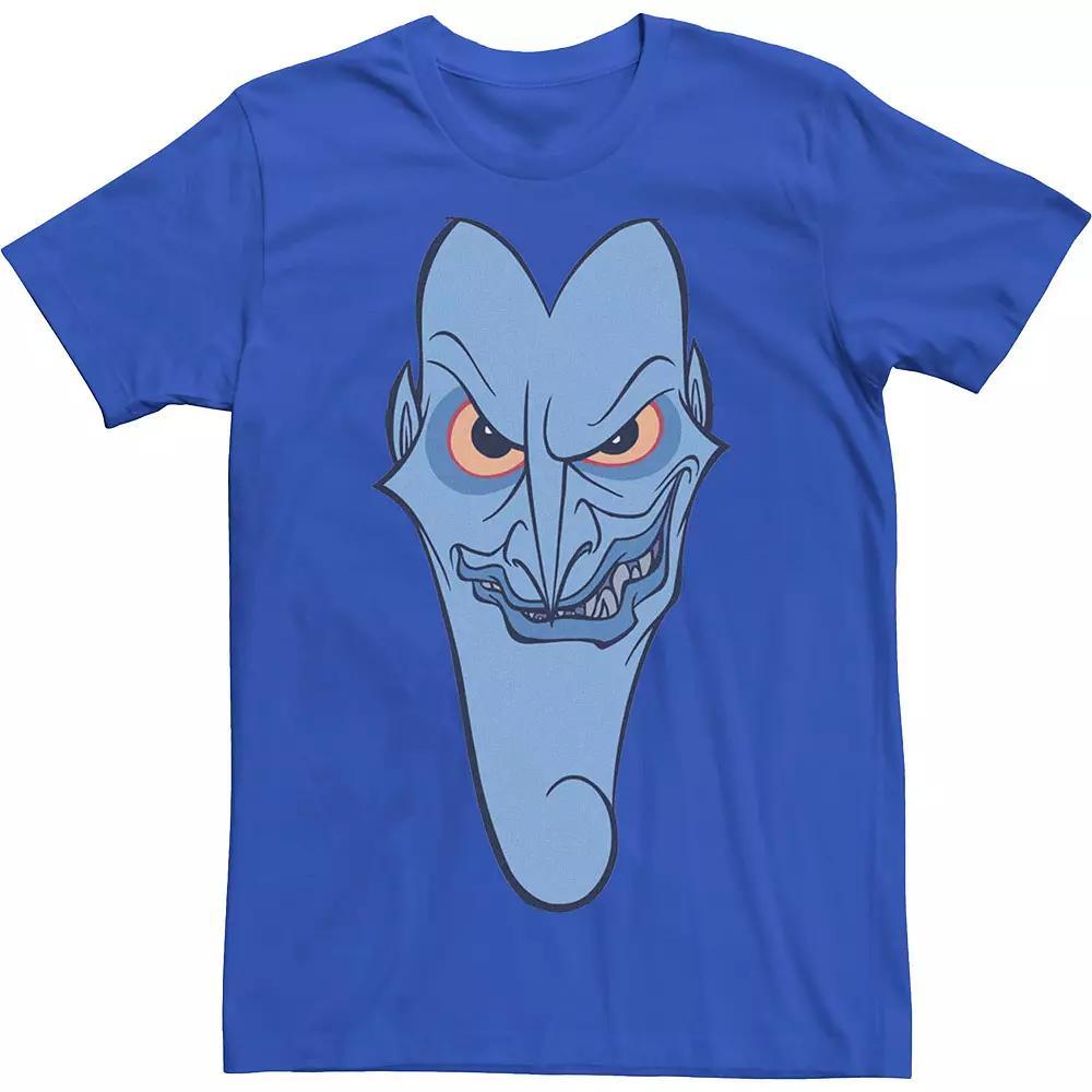 Disney's Hercules Hades Big Face Men's Tee, Size: Large, Royal Product Image