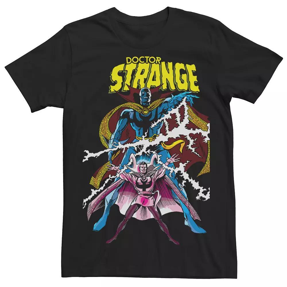 Men's Dr. Strange Retro Comic Tee, Size: XXL, Black Product Image