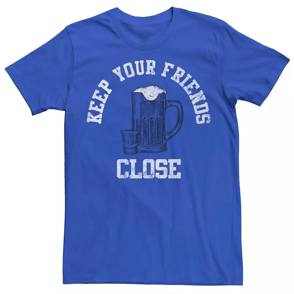 Men's Keep Your Friends Close Tee, Size: Small, Kelly Grey Product Image