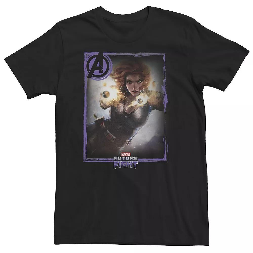 Big & Tall Marvel Future Fight Black Widow Portrait Tee, Men's, Size: 3XL Product Image