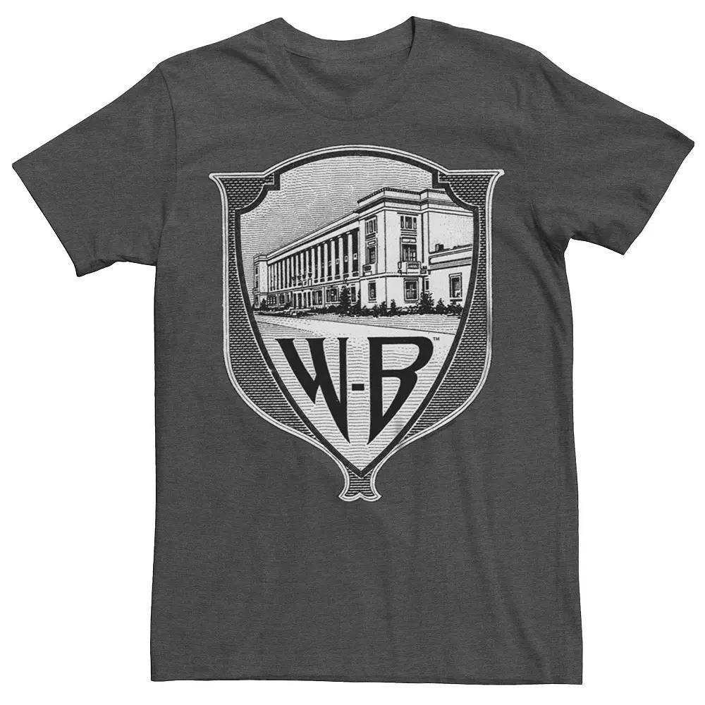 Men's WB The 100 Studio Badge Graphic Tee, Size: Small, Grey Heather Product Image