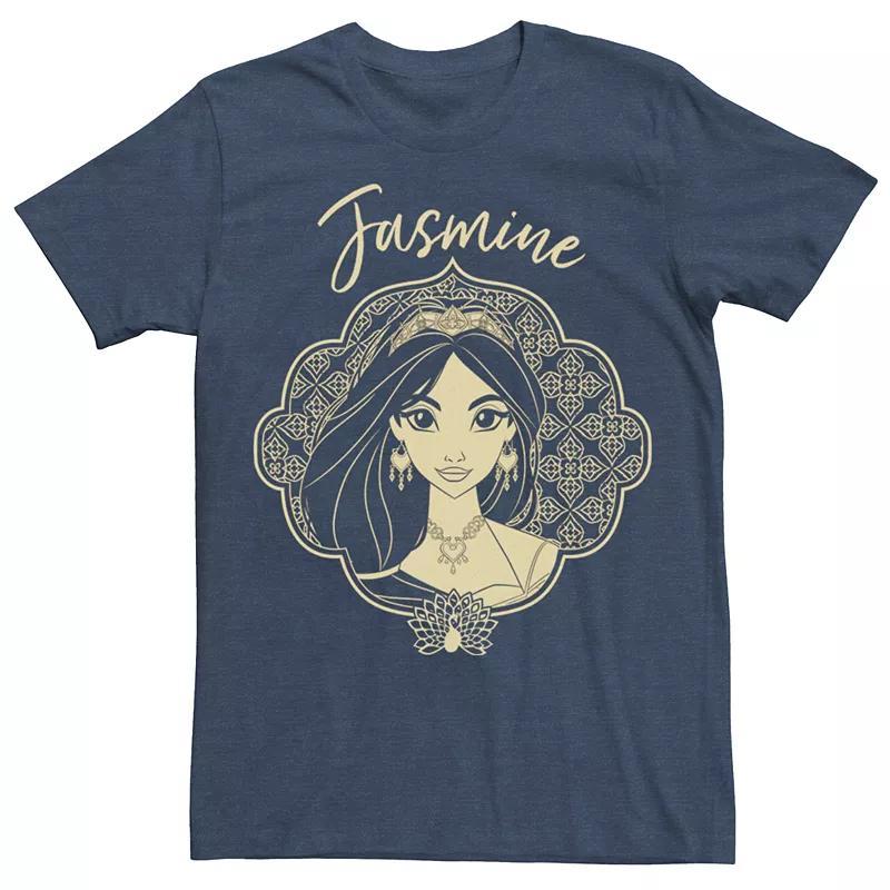 Disney's Aladdin Boys 8-20 Live Action Jasmine Framed Portrait Graphic Tee, Boy's, Size: XL, Blue Product Image