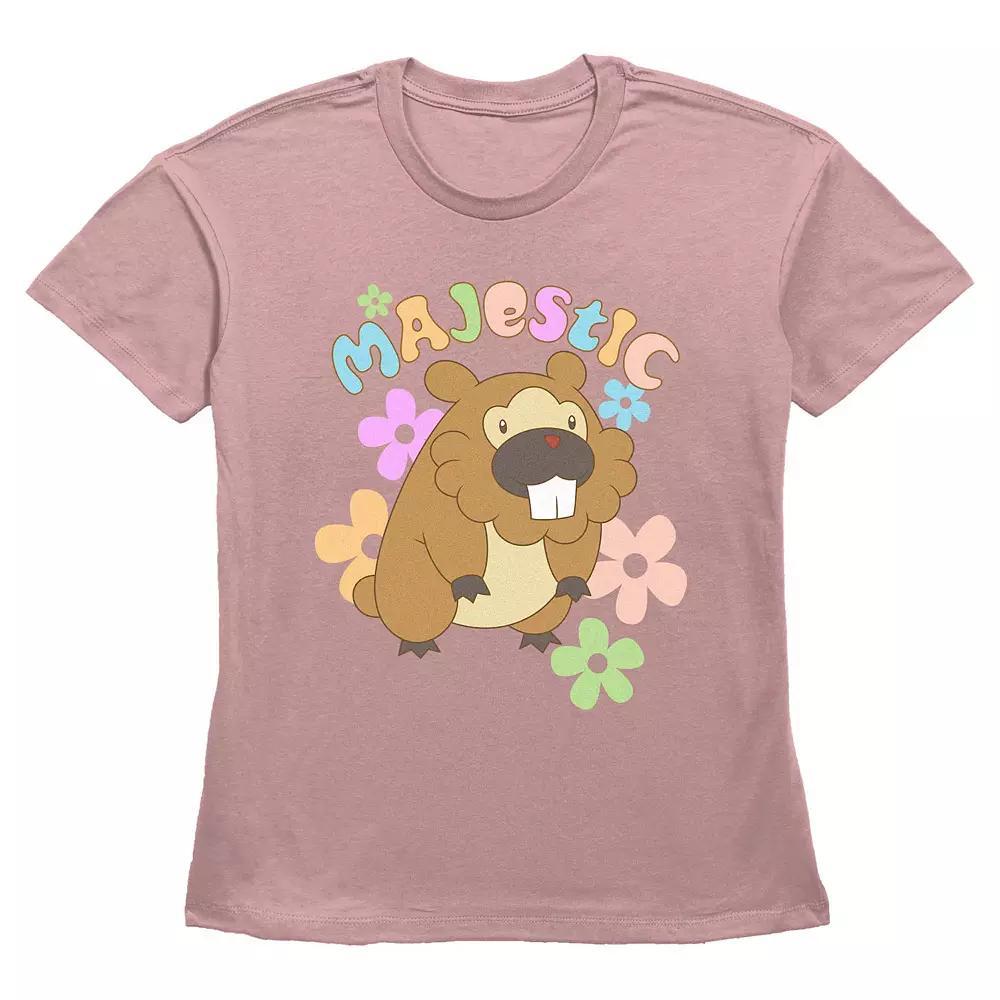 Womens Pokemon Majestic Creature Spring Vibes Graphic Tee Product Image