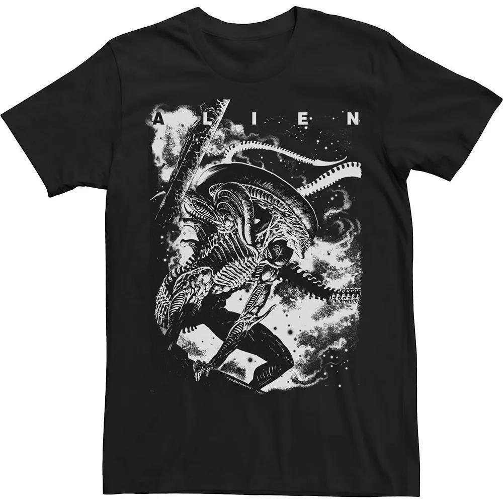 Men's Alien Dark Portrait Tee, Size: XXL, Black Product Image