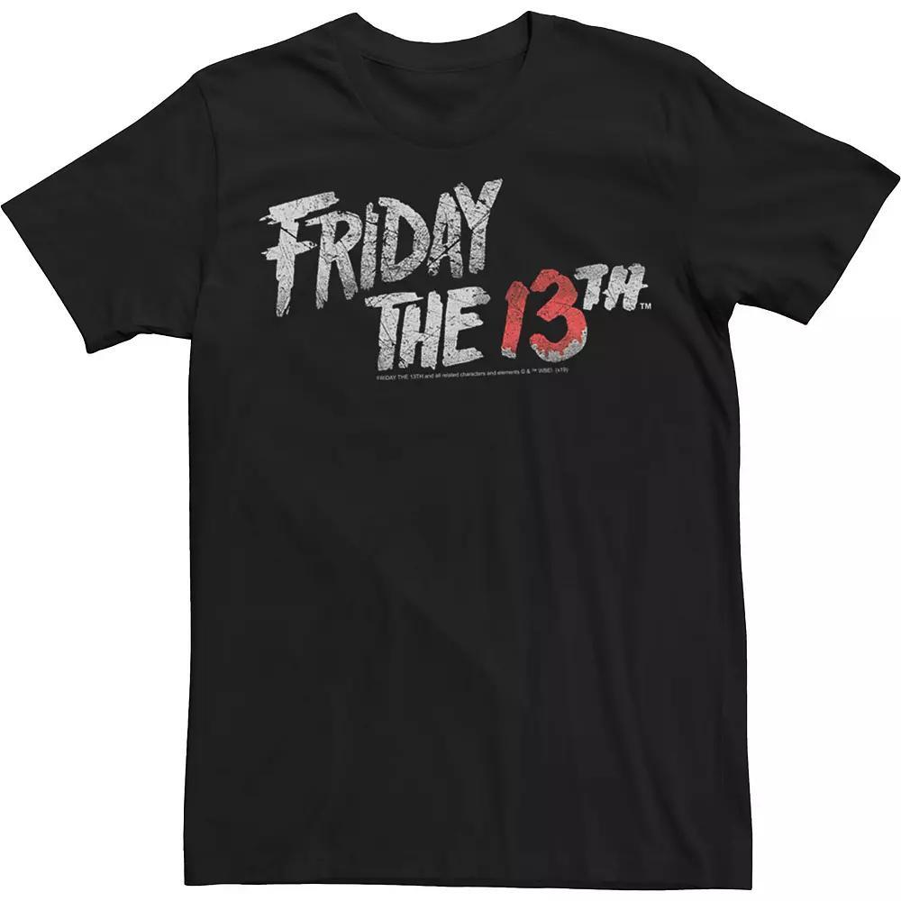 Men's Friday The 13th Logo Tee, Size: 3XL, Black Product Image