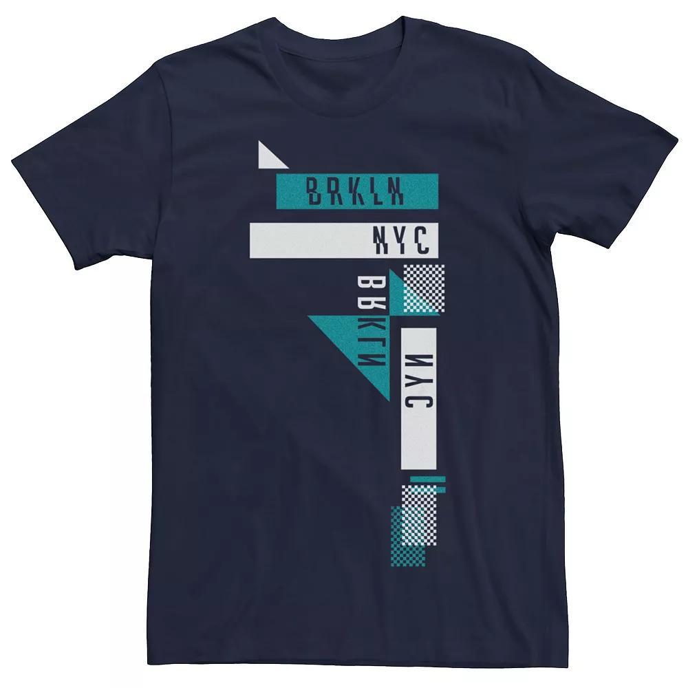 Men's Brooklyn New York City Graphic Tee, Size: Medium, Blue Product Image