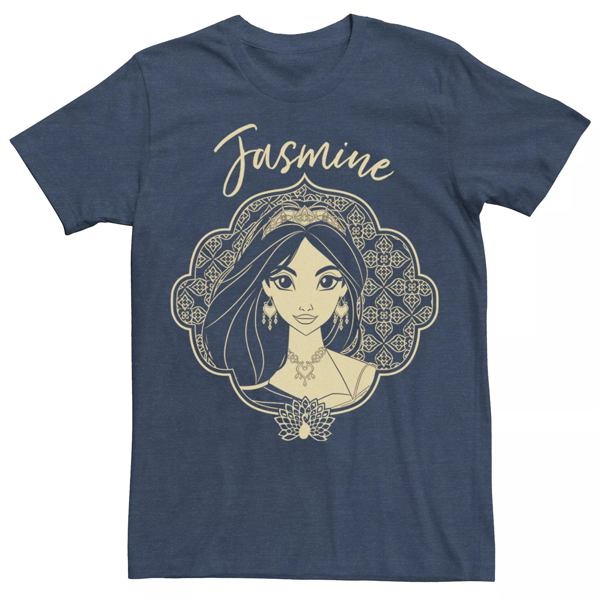 Disney's Aladdin Boys 8-20 Live Action Jasmine Framed Portrait Graphic Tee, Boy's, Size: XL, Blue Product Image