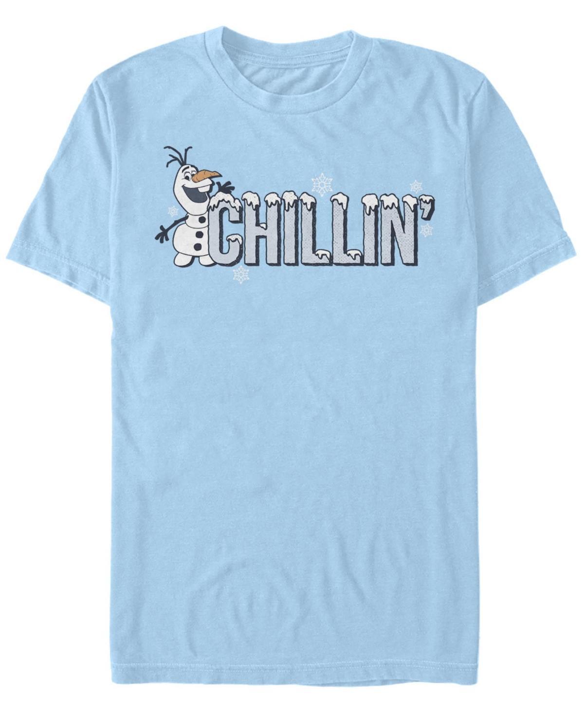 Disney's Frozen Men's Olaf Chill I Got This Portrait Graphic Tee, Size: Large, Light Blue Product Image