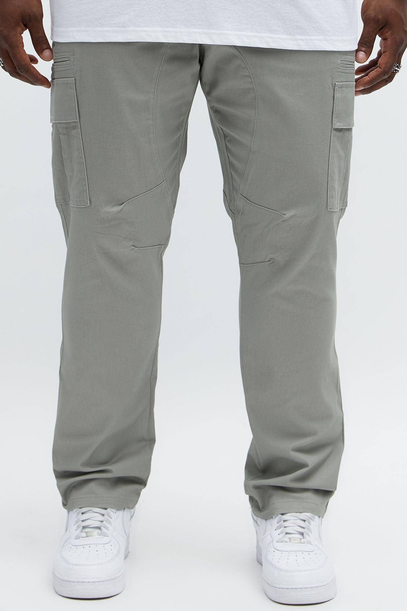 Skinny Striker Cargo Pants - Grey Product Image