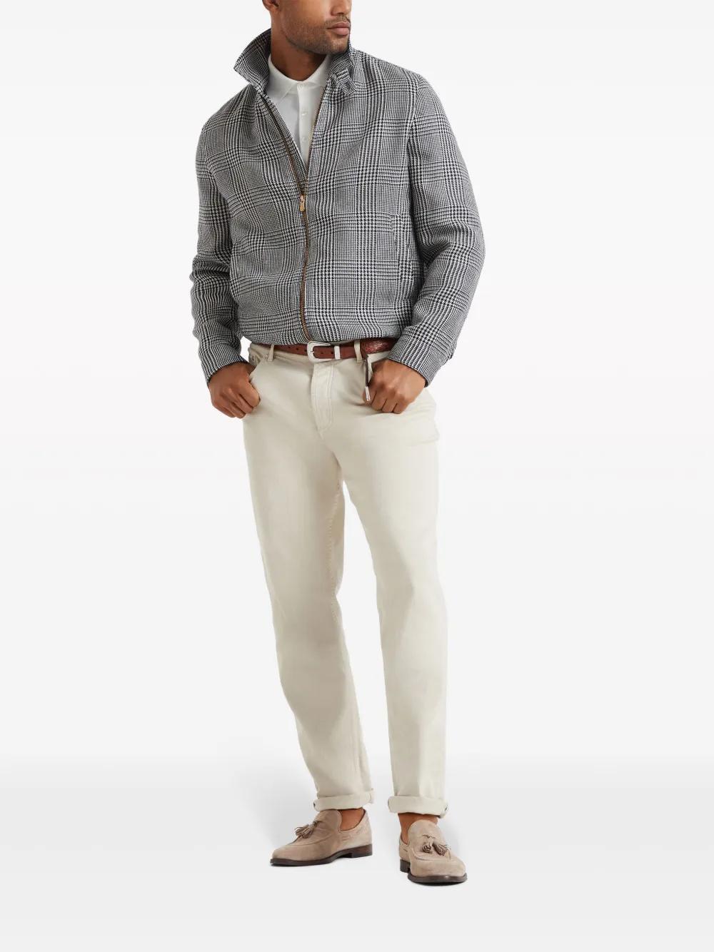 BRUNELLO CUCINELLI Polo Shirt In Beige Product Image
