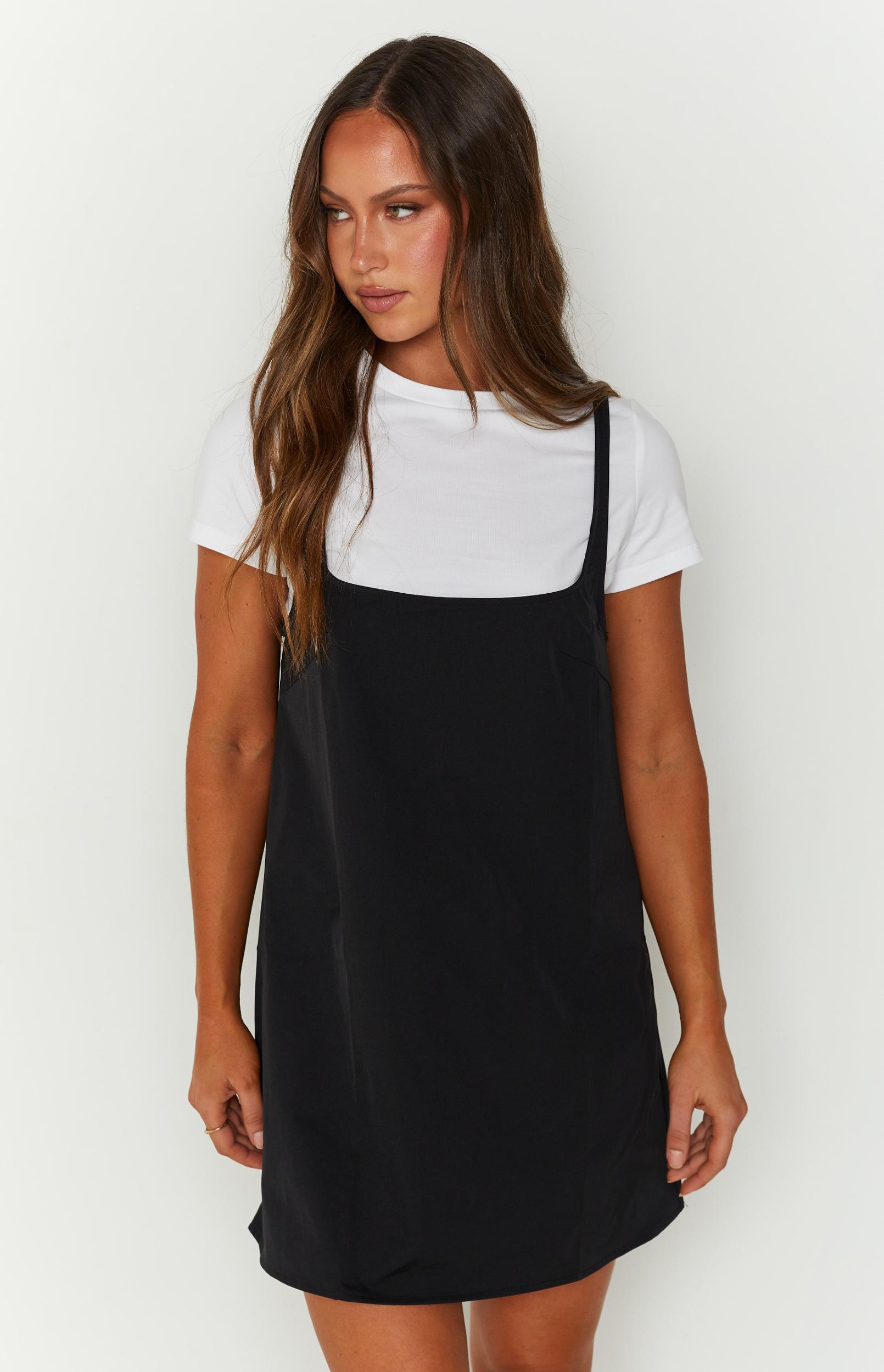 Priya Black Mini Dress Product Image