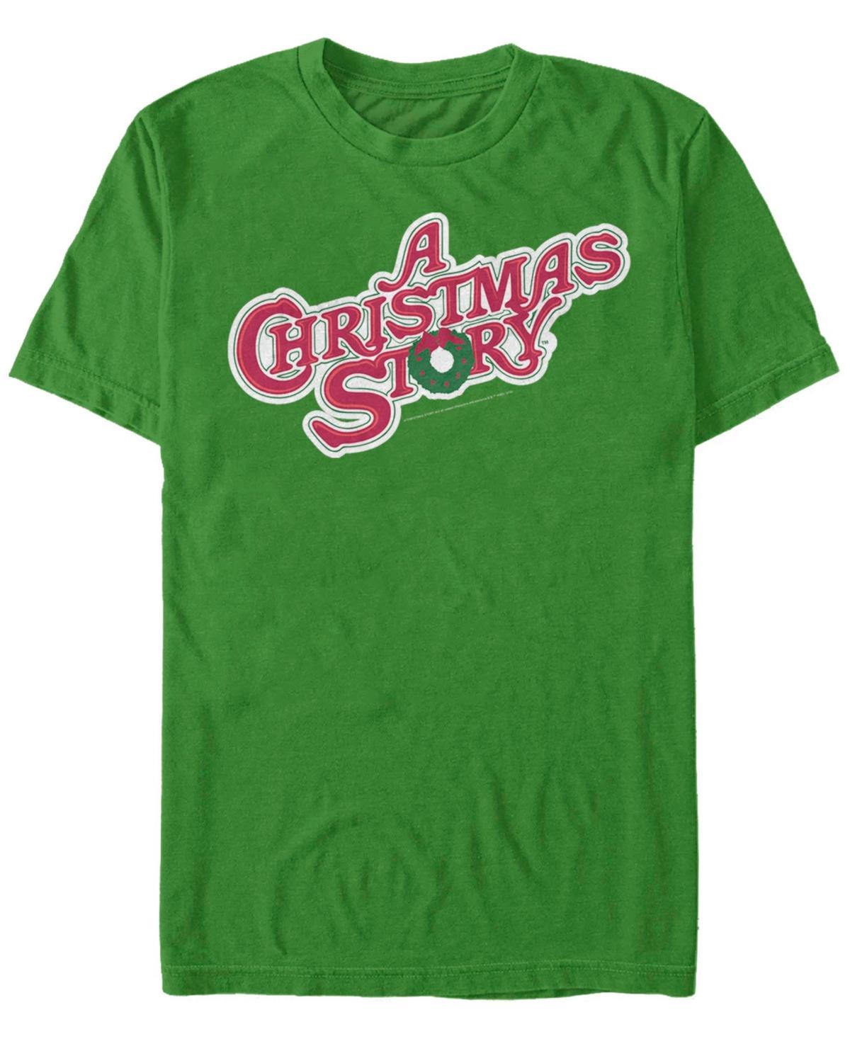 Men's Christmas Story Logo Graphic Tee, Size: Large, Black Product Image