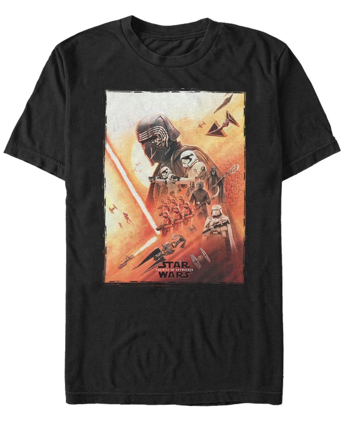 Men's Star Wars The Rise of Skywalker Kylo Poster Graphic Tee, Size: XL, Black Product Image