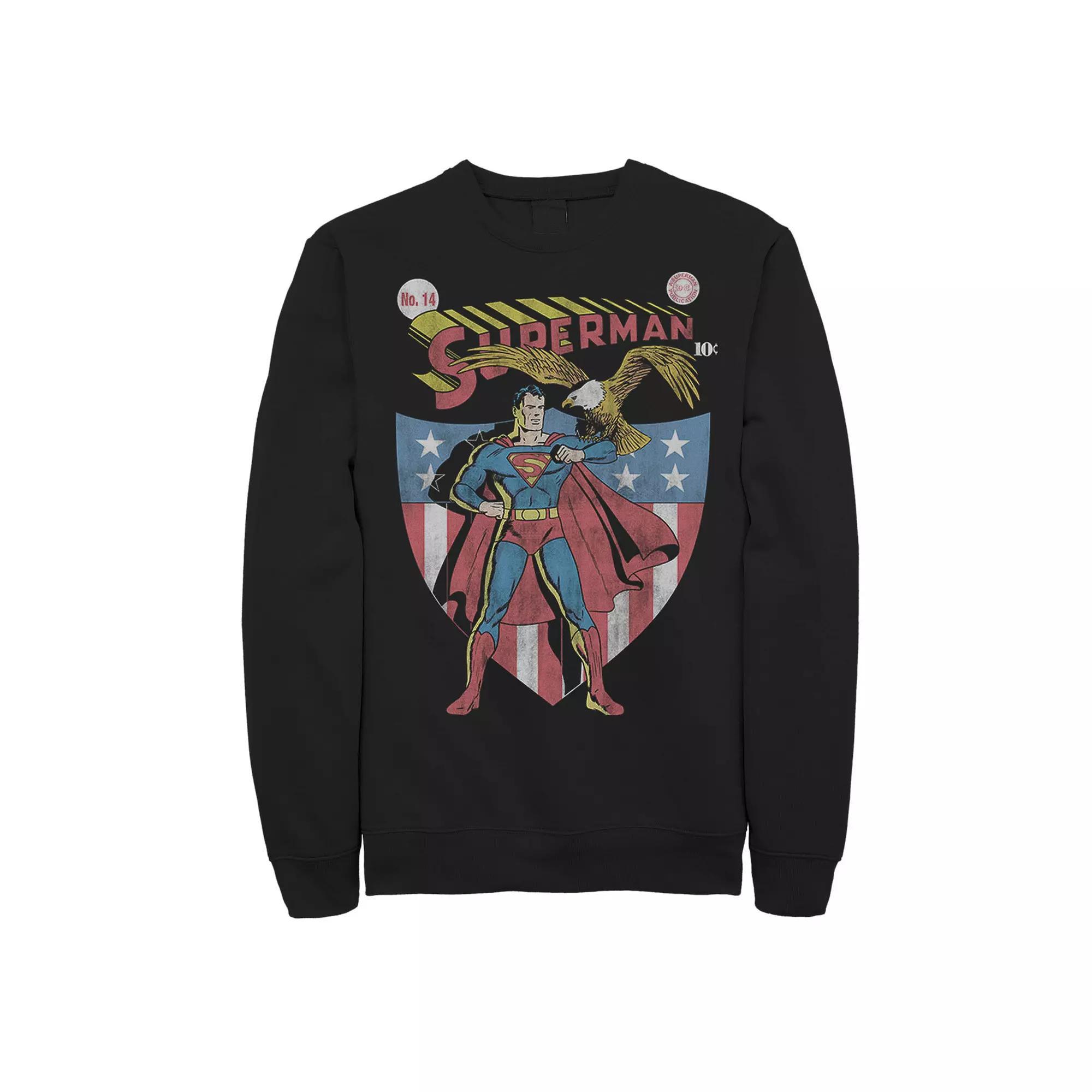 Men's Voltron: Retro Defender I Like Big Bots Distressed Graphic Fleece, Size: 3XL, Black Product Image