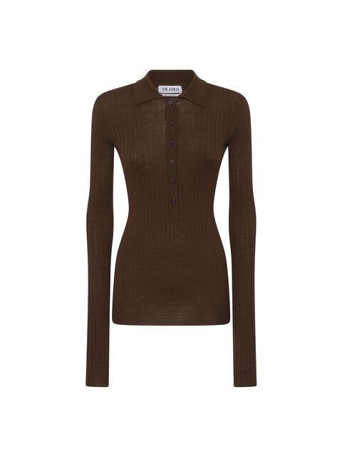 Dark brown sweater Product Image