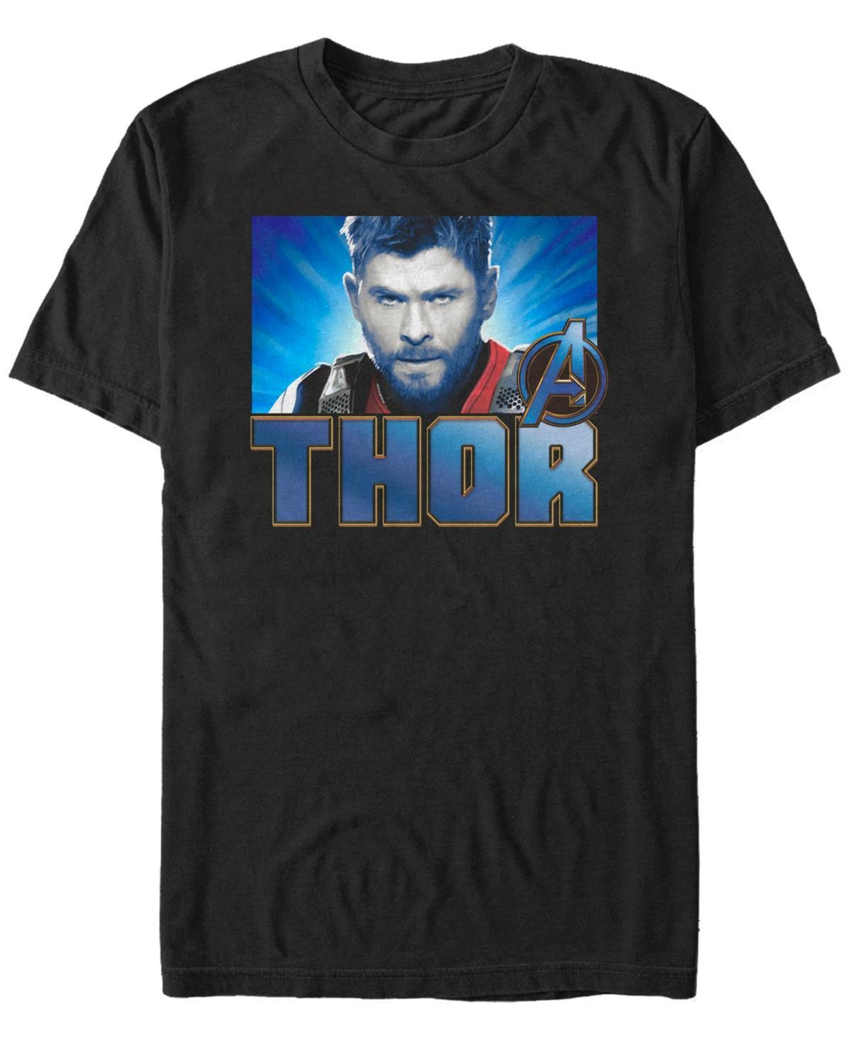 Men's Marvel Iron Man Set Em Up Knock Em Down Tee, Size: XL, Black Product Image