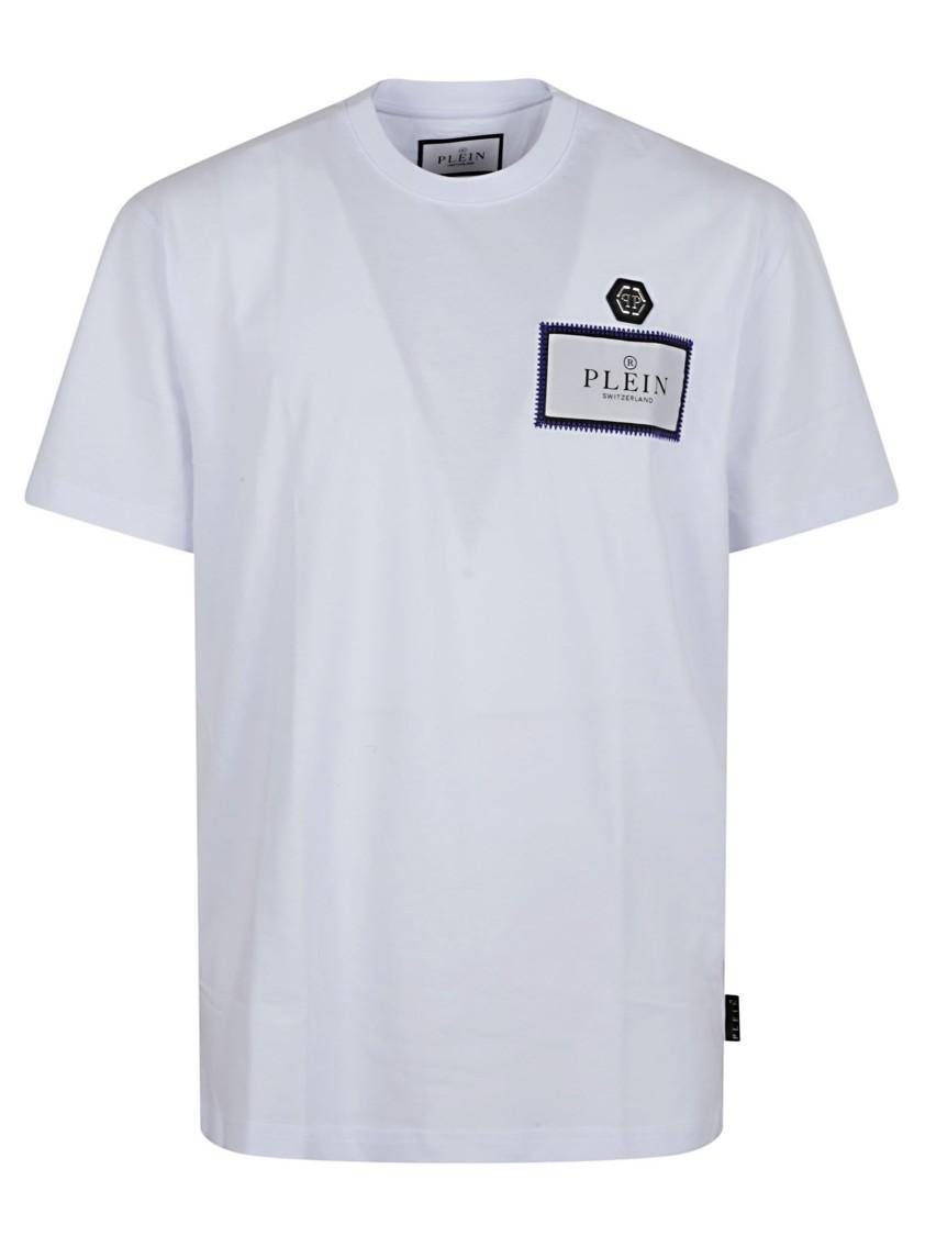PHILIPP PLEIN T-shirts In White Product Image