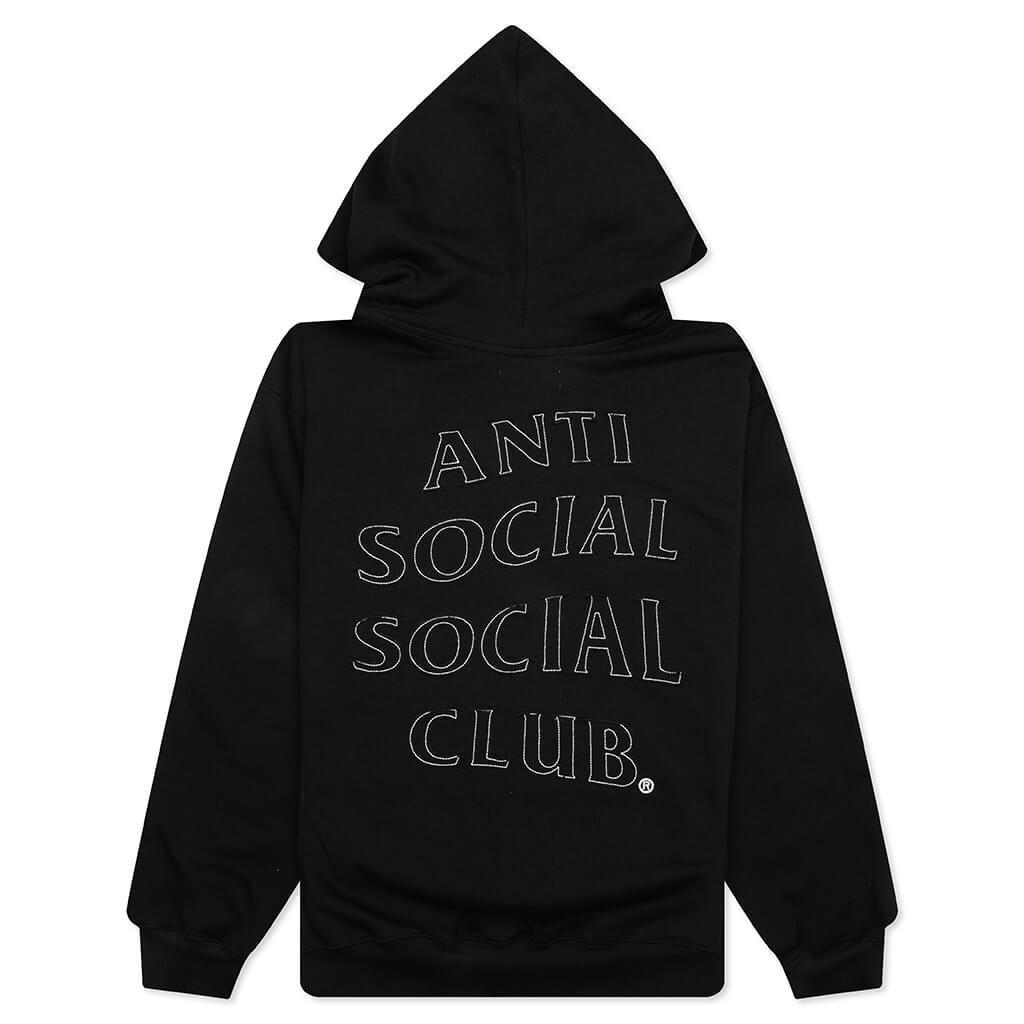 Applique Mind Games Hoodie - Black Male Product Image