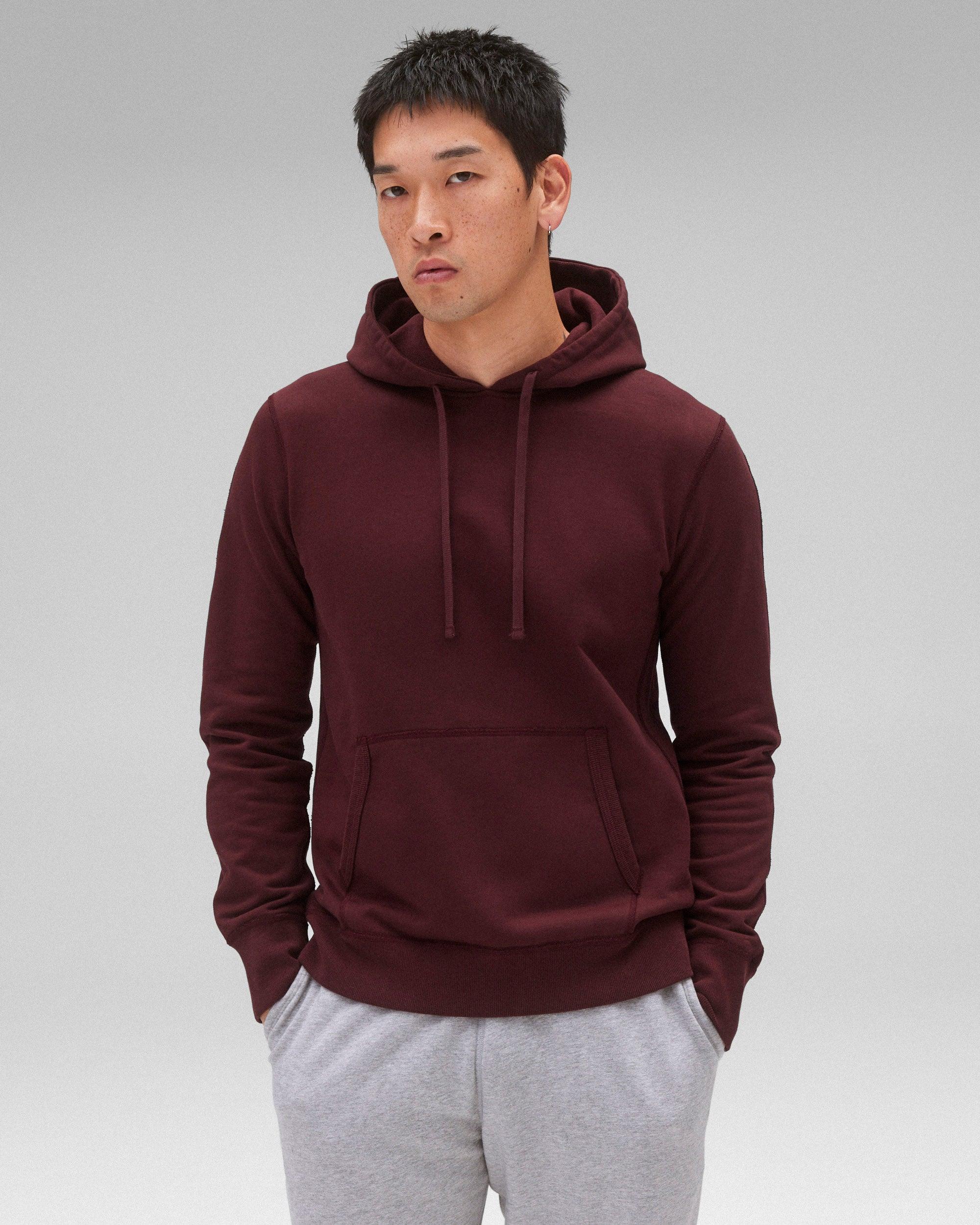 Midweight Terry Slim Hoodie Male Product Image