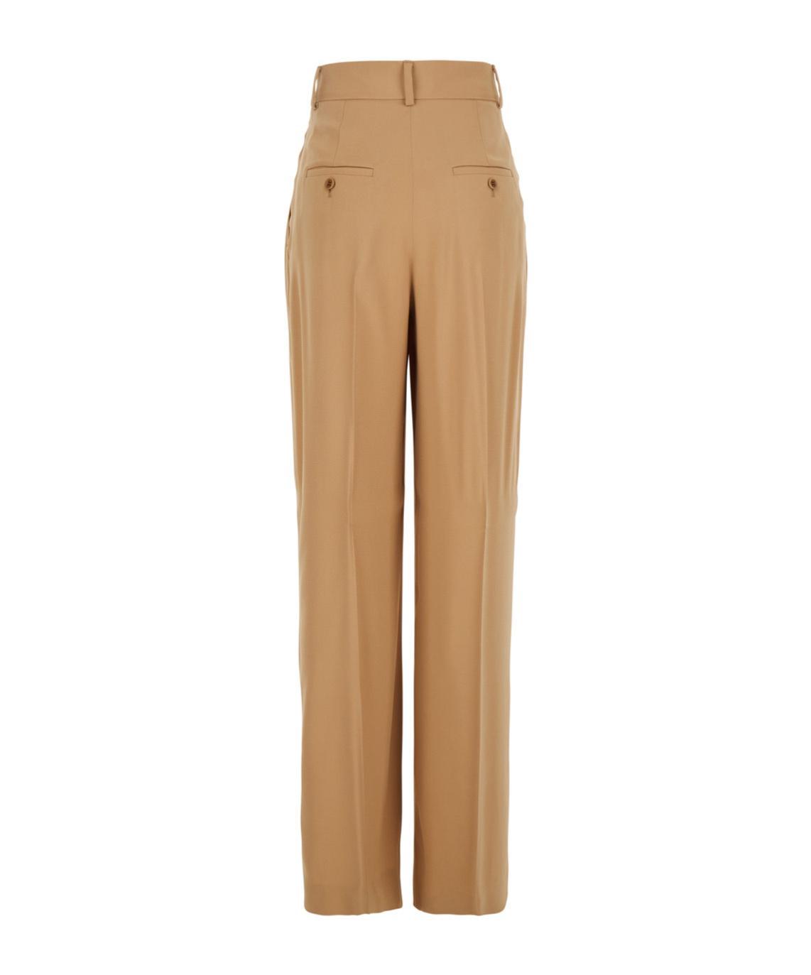 ALBERTA FERRETTI High-waisted Casual Pants In Nude Product Image
