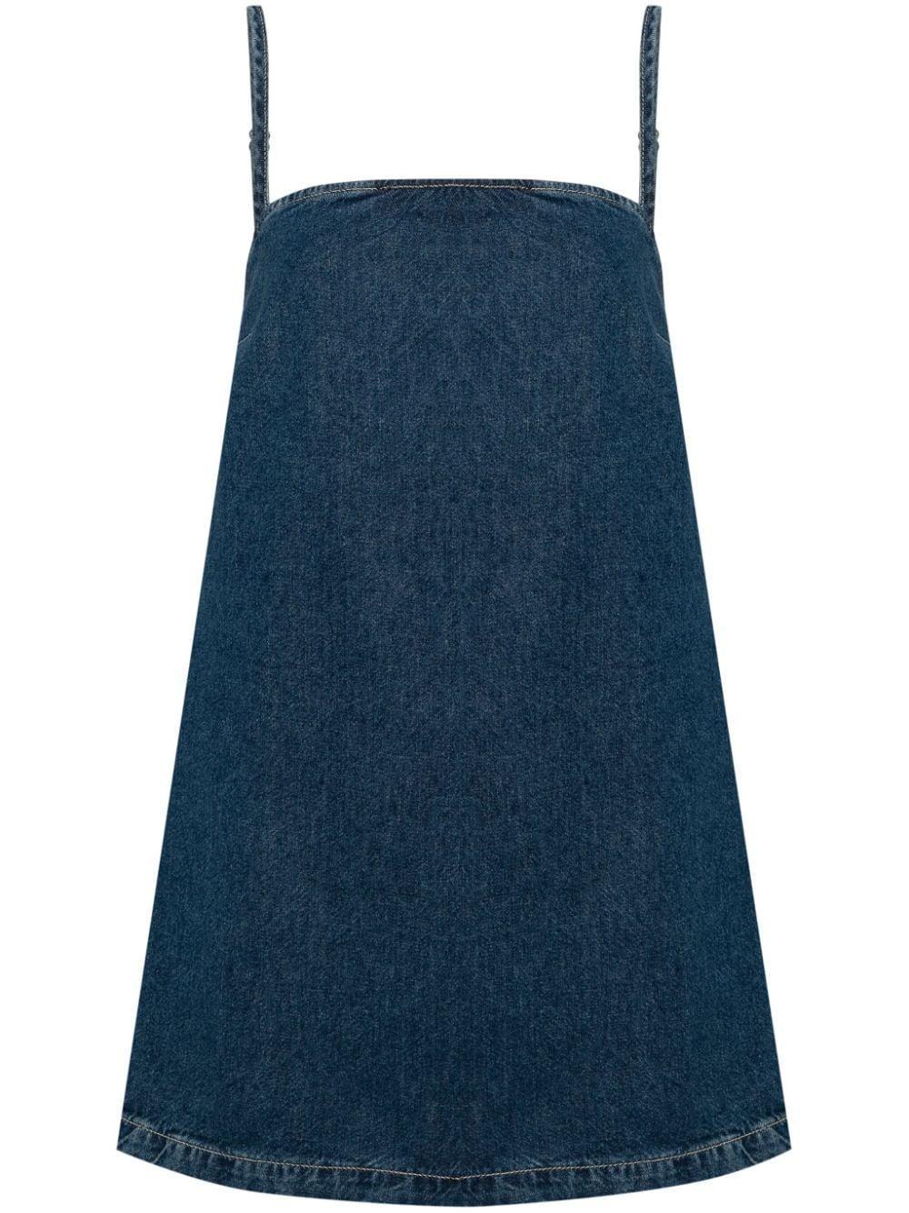 Stella Denim Mini Dress In Lanier Product Image