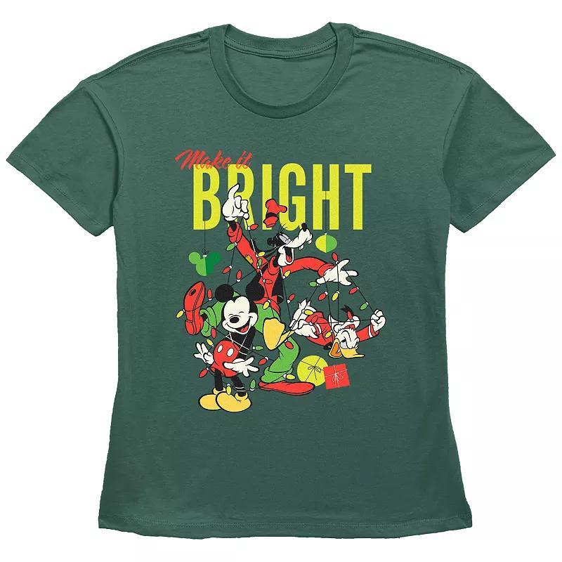 Women's Proud Mama Basic Fit Graphic Tee, Size: Small, Black Product Image